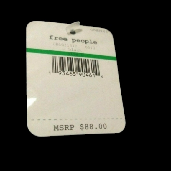 Free People Black One Shoulder Dress - Picture 4 of 7